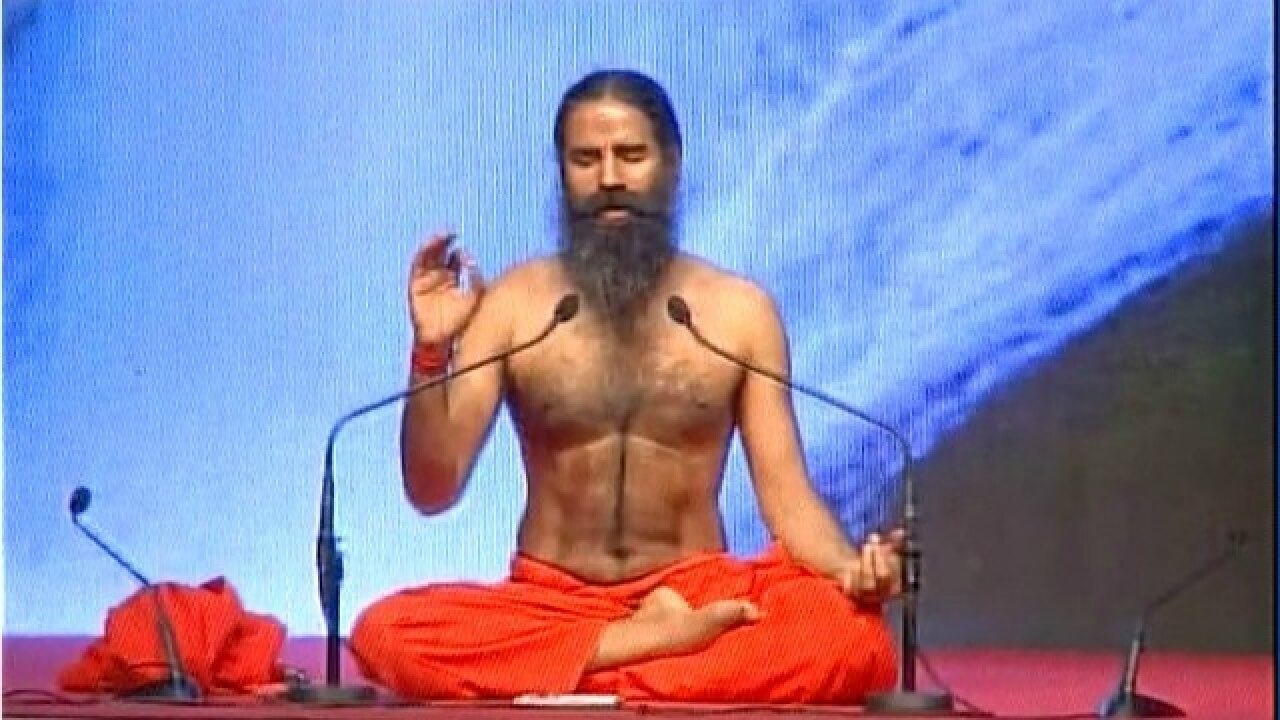 Baba Ramdev Face Yoga Hindi Tutorial How To Do Crocodile Pose 