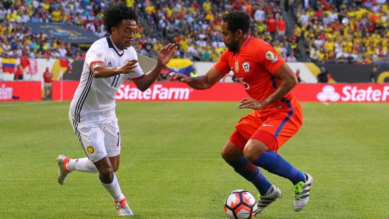 Copa America: Second half of Colombia v/s Chile resumes