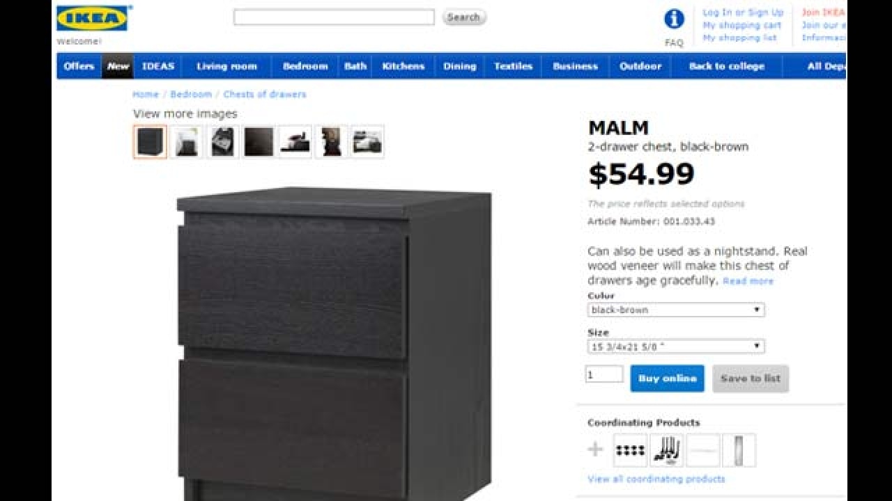 Ikea to recall 35 million dressers in US after defect causes six
