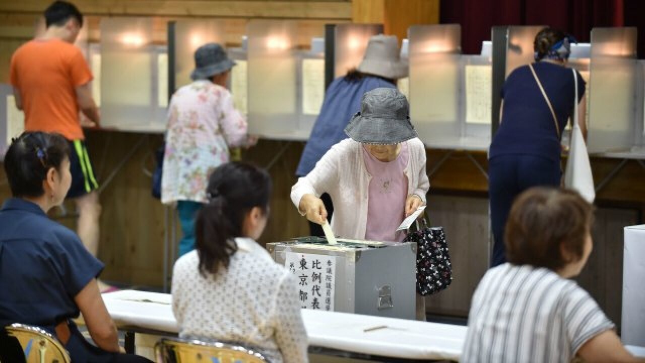 Japan elections: country's ruling bloc heads for hefty win in vote, but just how big?