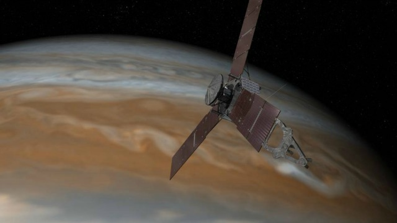 See first image of Jupiter taken by NASA's Juno spacecraft