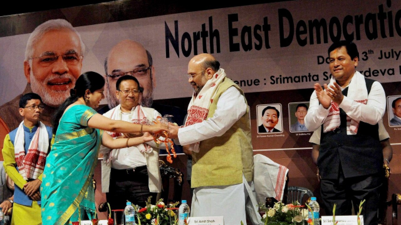 Neda to bring northeast india closer to mainland: amit shah