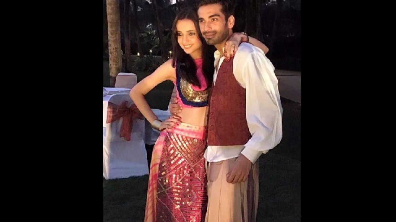 Sanaya Irani and Mohit Sehgal