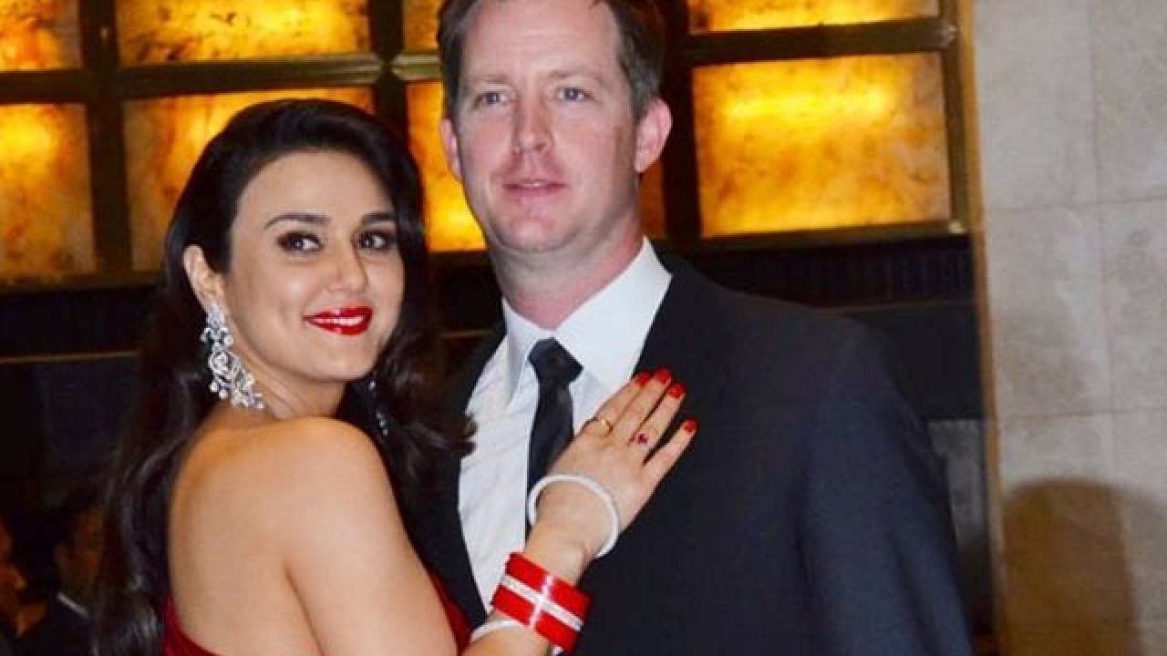 Preity Zinta and Gene Goodenough