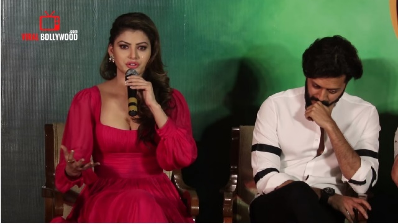 1280px x 720px - Urvashi Rautela breaks down while talking about 'Great Grand Masti's  failure at box office!