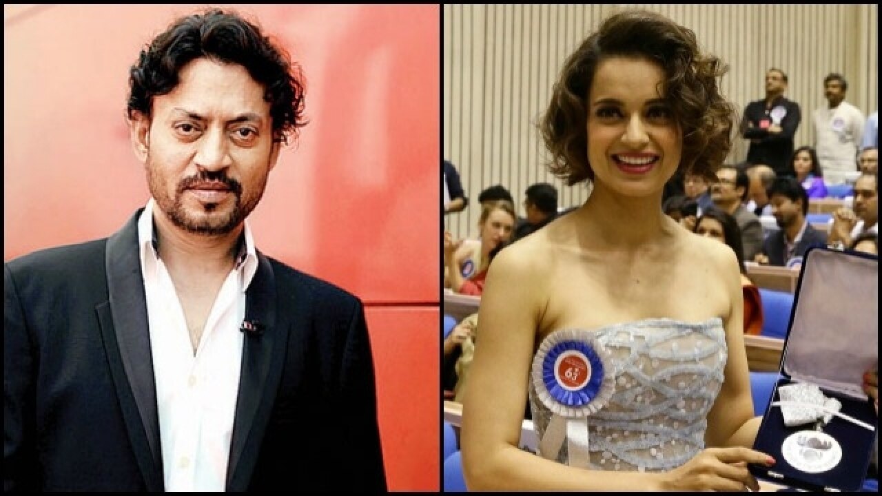 No more fight: Kangana Ranaut and Irrfan Khan kiss and make up!