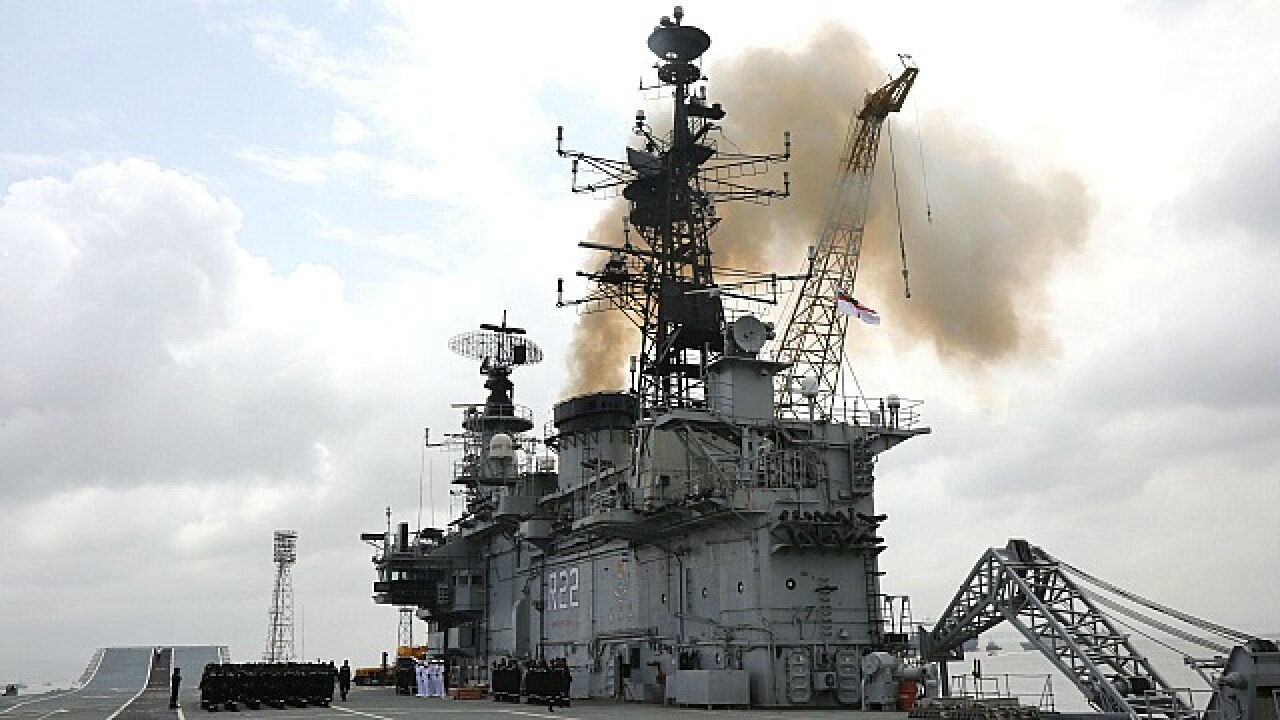 INS Viraat, the oldest serving warship