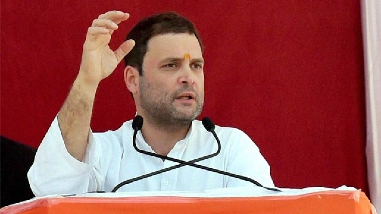 Rahul Gandhi charms UP Congress workers, blows poll bugle