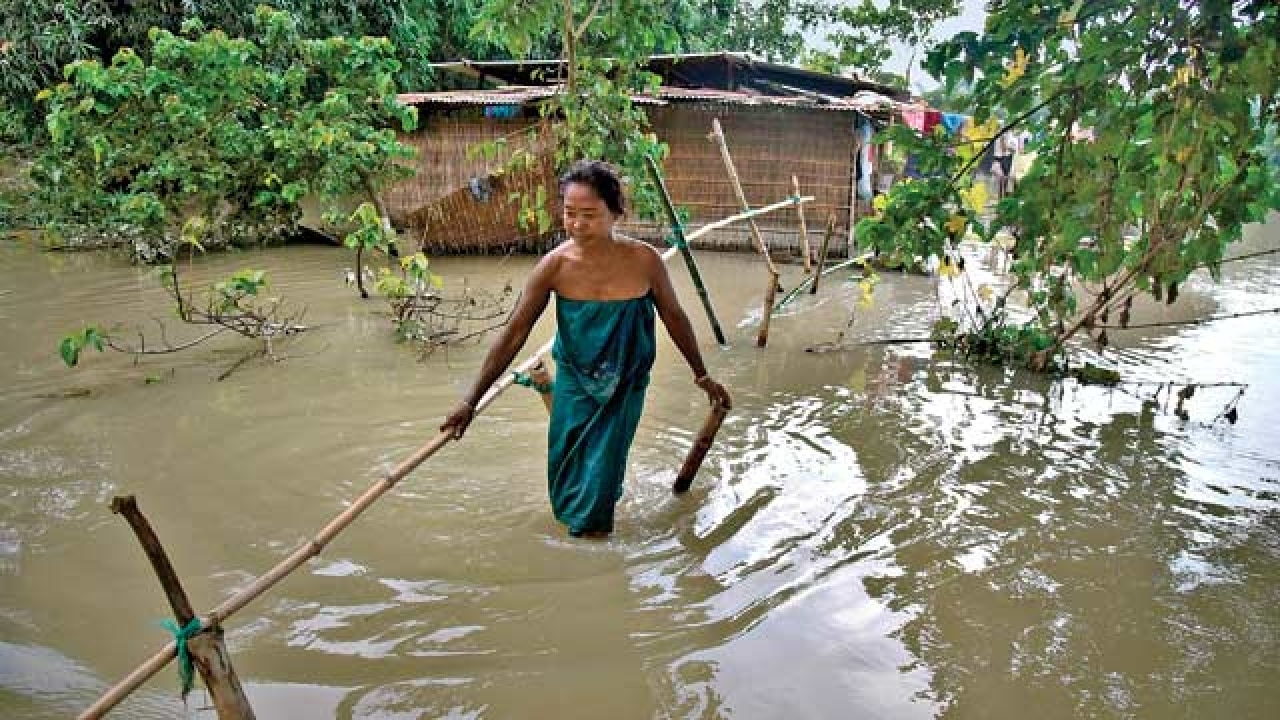 Assam Flood At Least 26 Killed Over 18 Lakh Affected In 23 Districts Nine Rhinos Drown In 4104