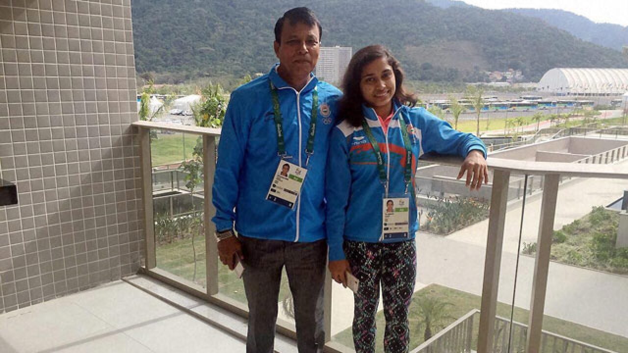 Rio 2016: gymnast dipa karmakar, shooter heena sidhu arrive at olympic village