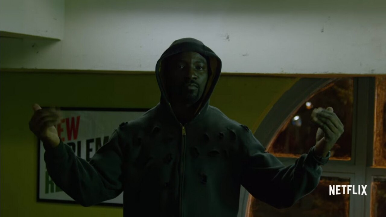 Watch: Marvel's 'Luke Cage' finally comes out of the shadows to save ...