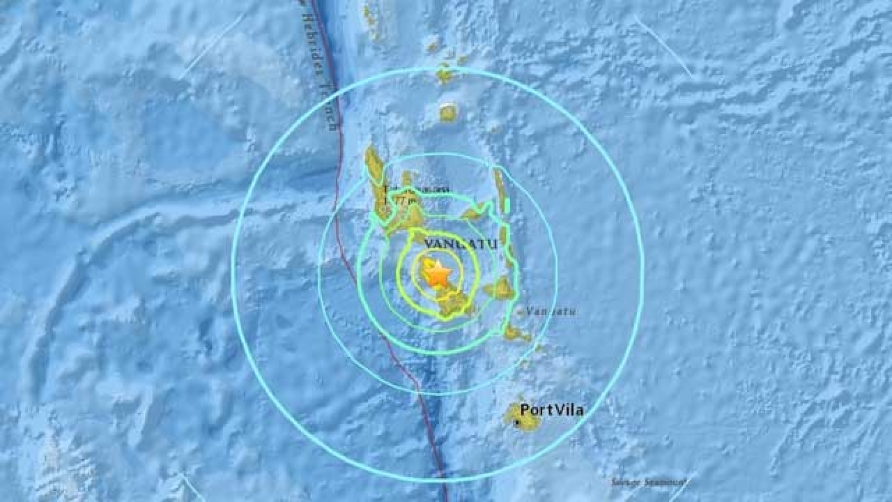 Major 7.2 Magnitude Earthquake Strikes Off Vanuatu - USGS