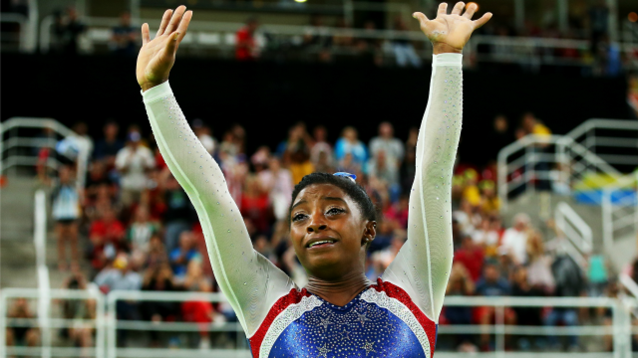 Rio 2016 Simone Biles Burst Into Tears As She Becomes Olympic All Around Champion