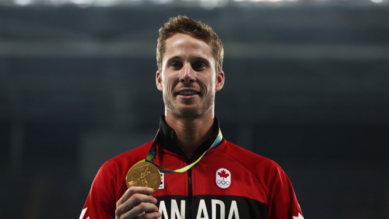 Rio 16 Athletics Canada S Derek Drouin Leaps To Gold In Men S High Jump Rio 16 Athletics Canada S Derek Drouin Leaps To Gold In Men S High Jump