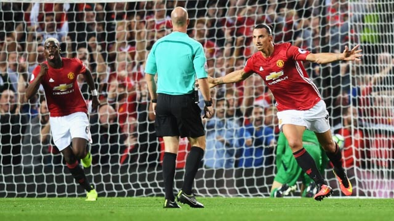 Manchester united vs southampton: ibrahimovic strikes twice at pogba's homecoming match