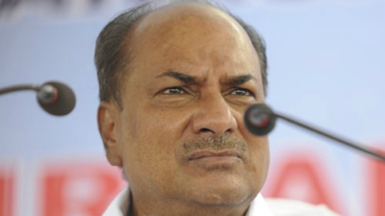 Congress losing mass base in Kerala due to infighting: AK Antony
