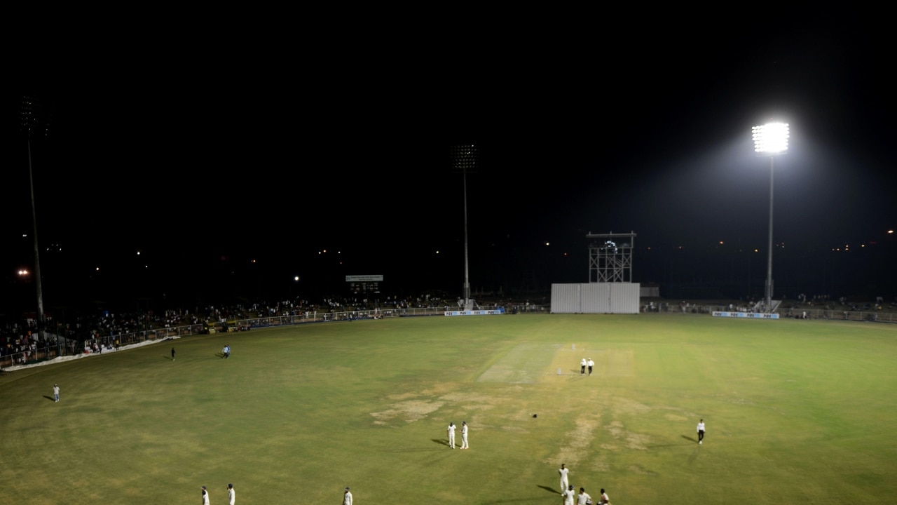 Duleep Trophy Malfunction of floodlights installed by Kapil Dev's