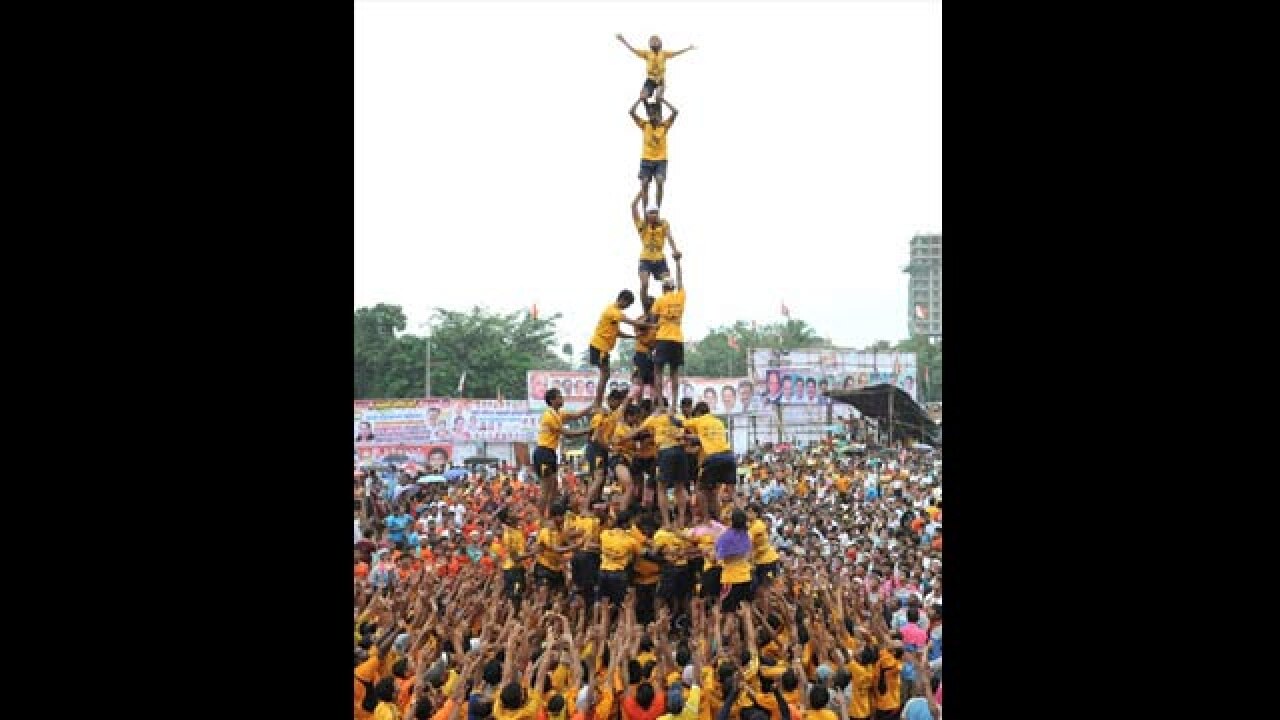 Dahi handi over, most injured go home