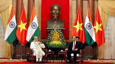 PM Modi and President Tran Dai Quang