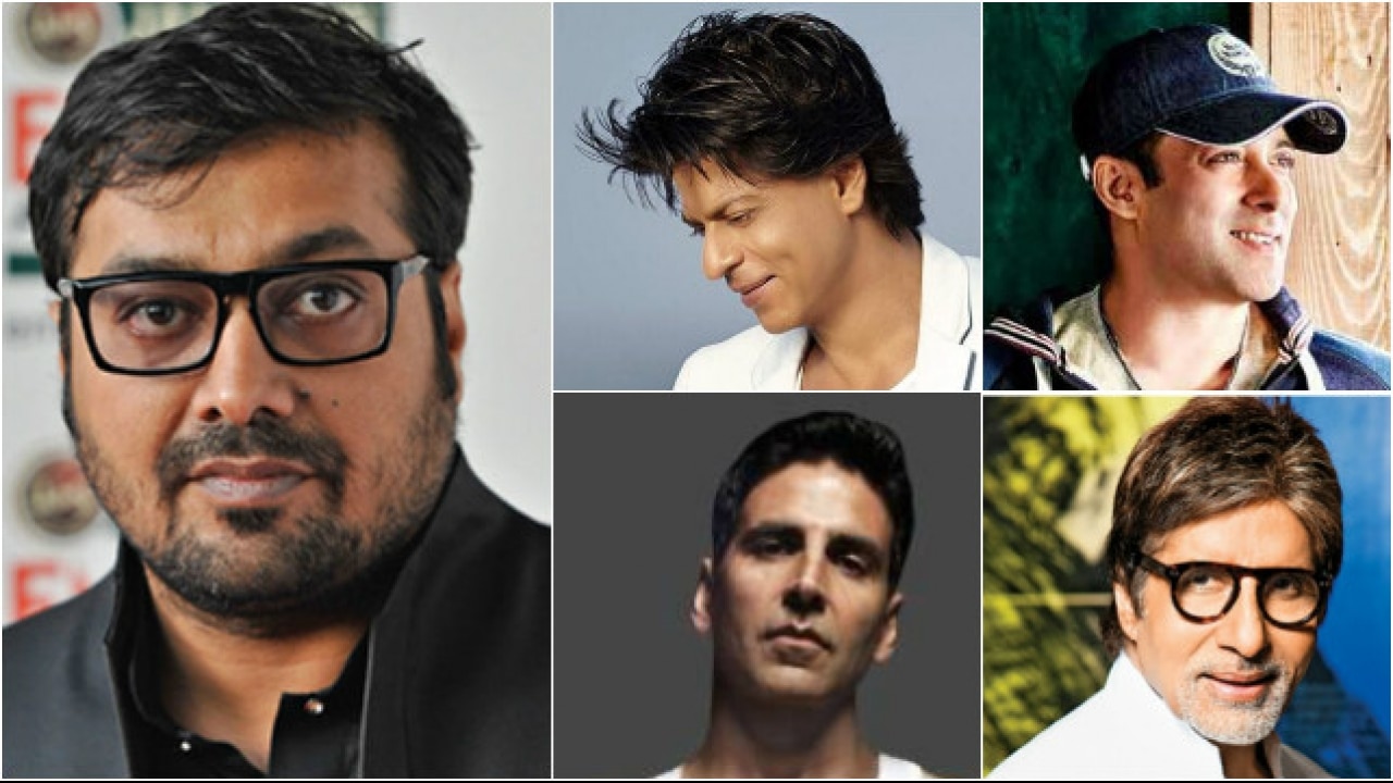 Shocking: did anurag kashyap hit out at srk, salman, big b and akshay for studios shutting down?