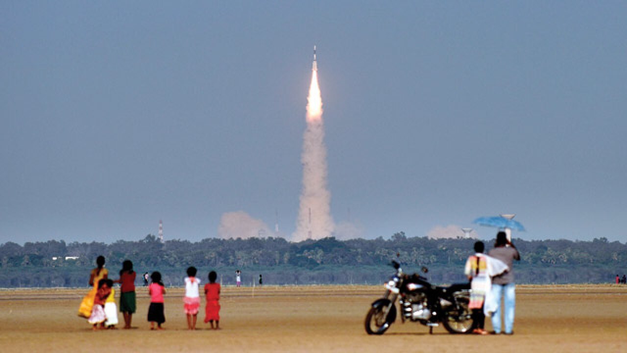 Isro Launches Weather Satellite Insat 3dr