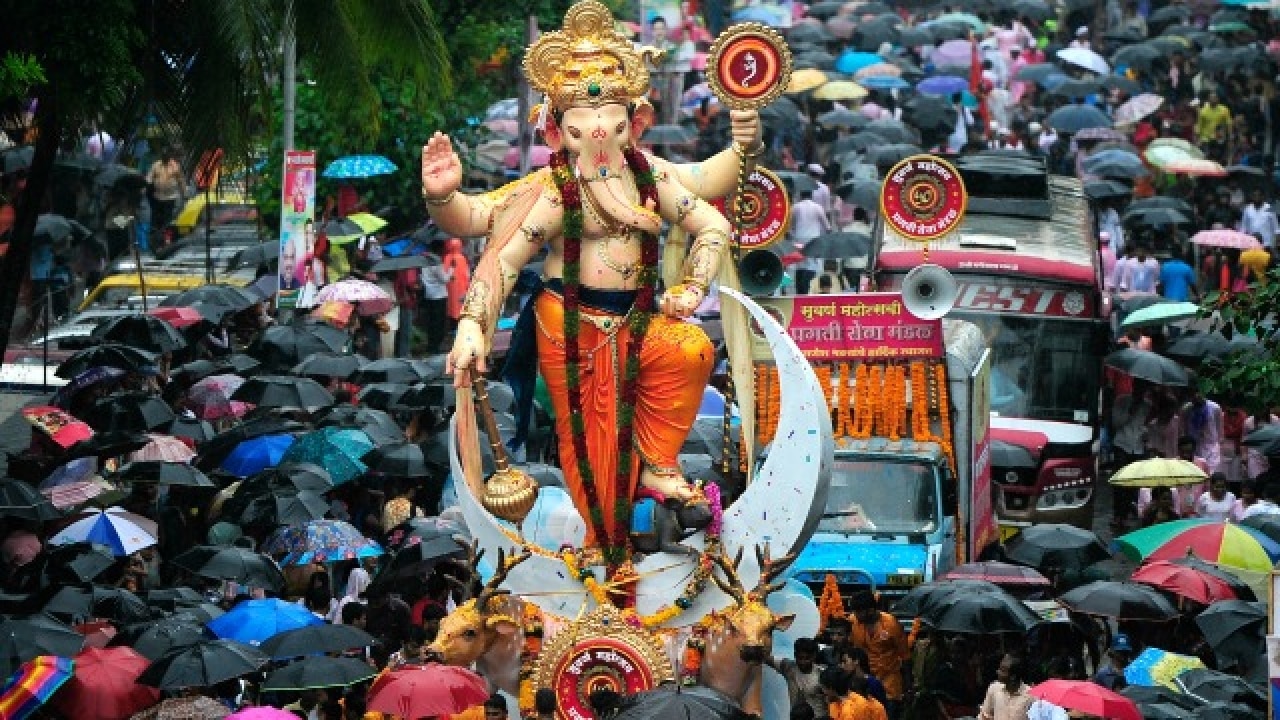 Procession of Pragati Seva Mandal