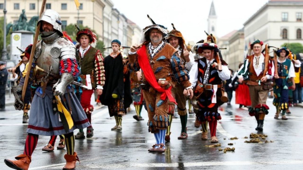 A festival and parade are always inseperable