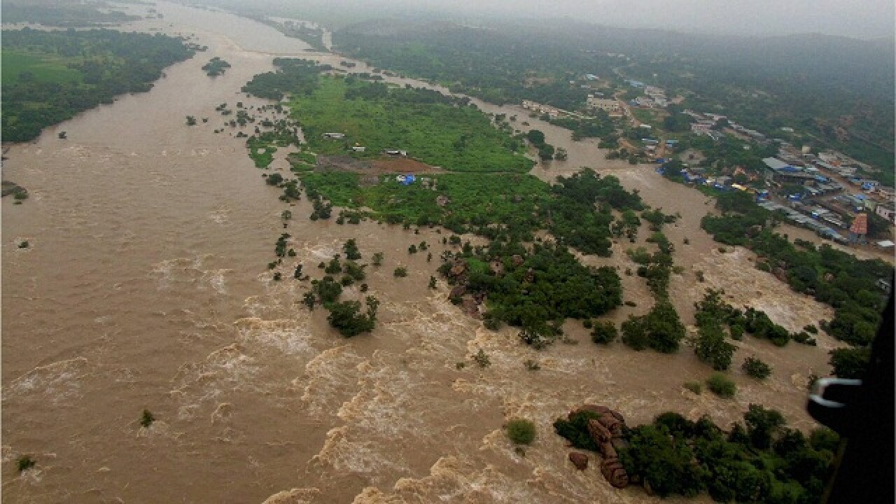 Over 550 NDRF personnel deployed in flood-affected Andhra, Telangana ...