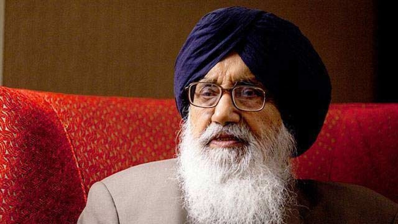 Punjab CM Parkash Singh Badal falls ill, cancels all engagements