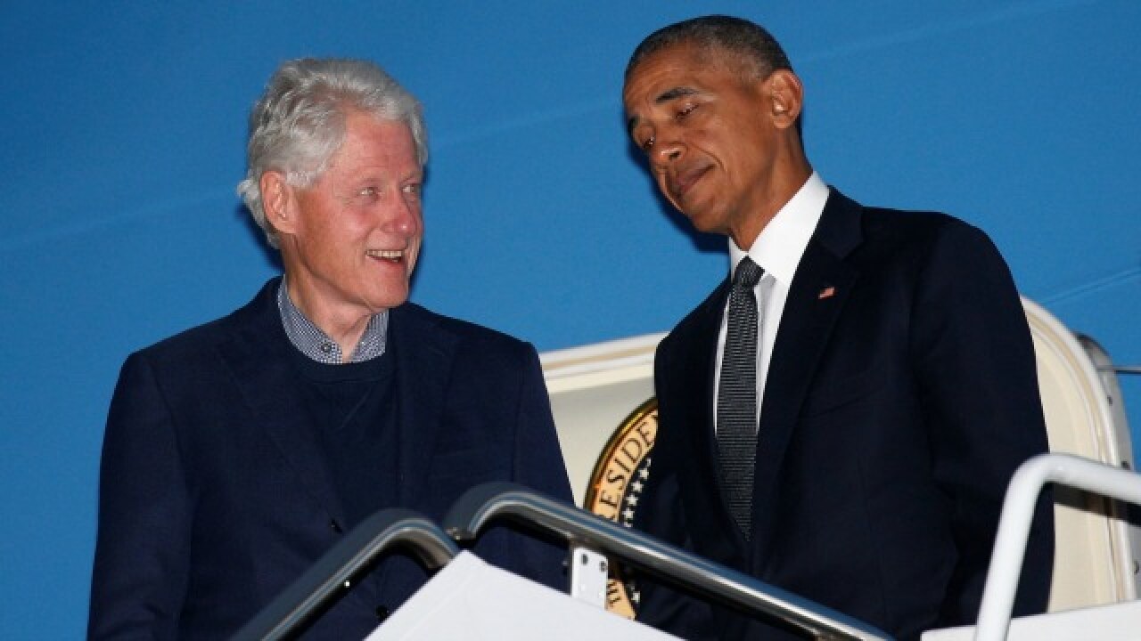 Bill Let S Go Obama Shouts Twice At Clinton To Hurry Up