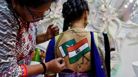 Tattoo on Indo-Pak unity makes an appearance