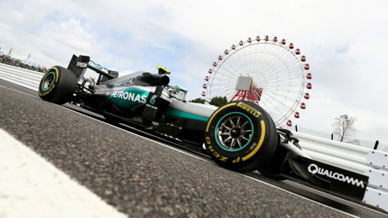 Japenese GP: Rosberg leads Hamilton at practice as championship 