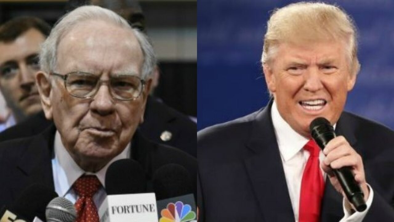 Warren Buffett Responds To Donald Trump's Comments About His Taxes