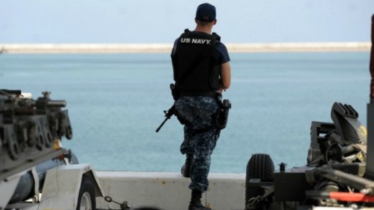 US Navy destroyer targeted in a failed missile attack from Yemen