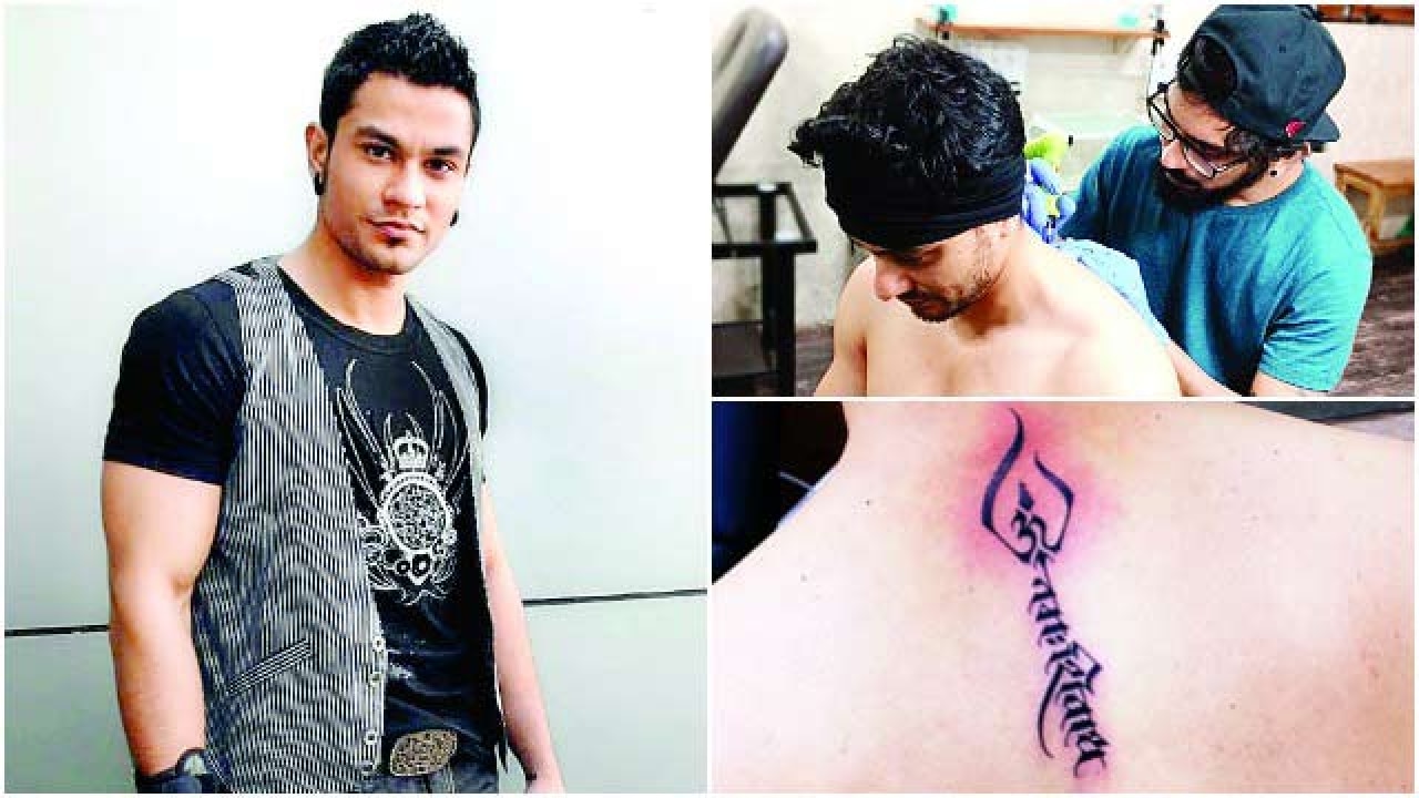 Kunal Kemmu gets a Shivaay tattoo