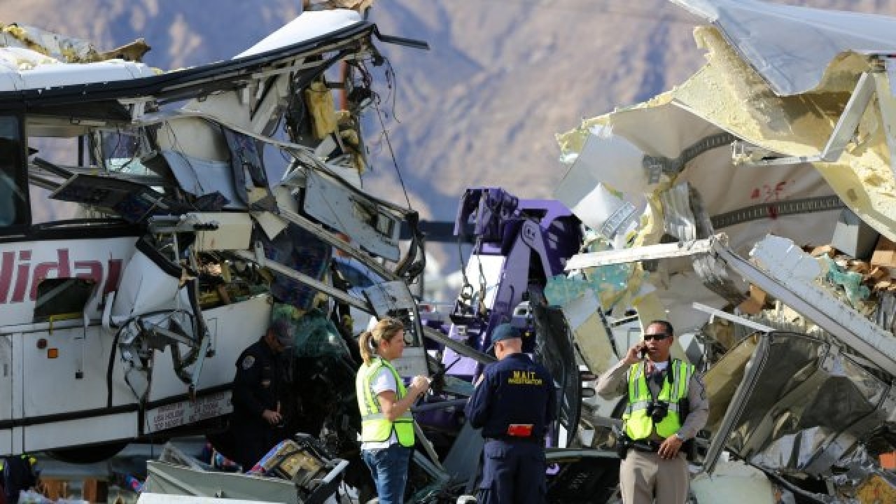 California 13 Killed 31 Injured In Tour Bus Crash Near Palm Springs