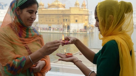 Bandi Chhor Divas at Golden Temple