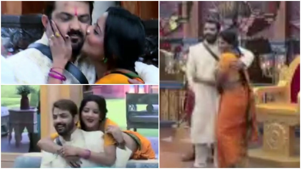 Bigg Boss 10: Antara Biswas aka Monalisa kisses Manu Punjabi & confesses  her liking for him