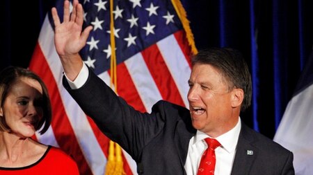 North Carolina Governor Pat McCrory