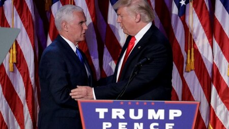 President-elect Donald Trump and Vice President-elect Mike Pence