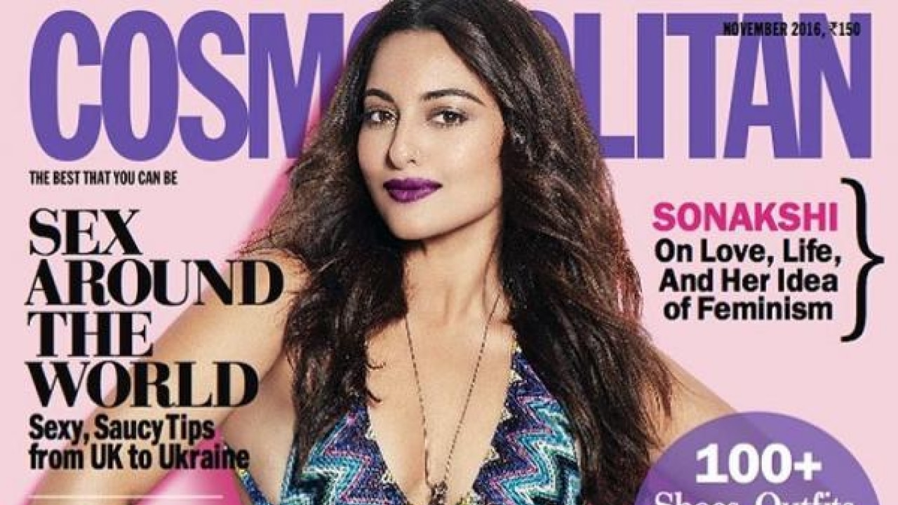 Cover girl Sonakshi Sinha slays it in a swimsuit for Cosmopolitan's