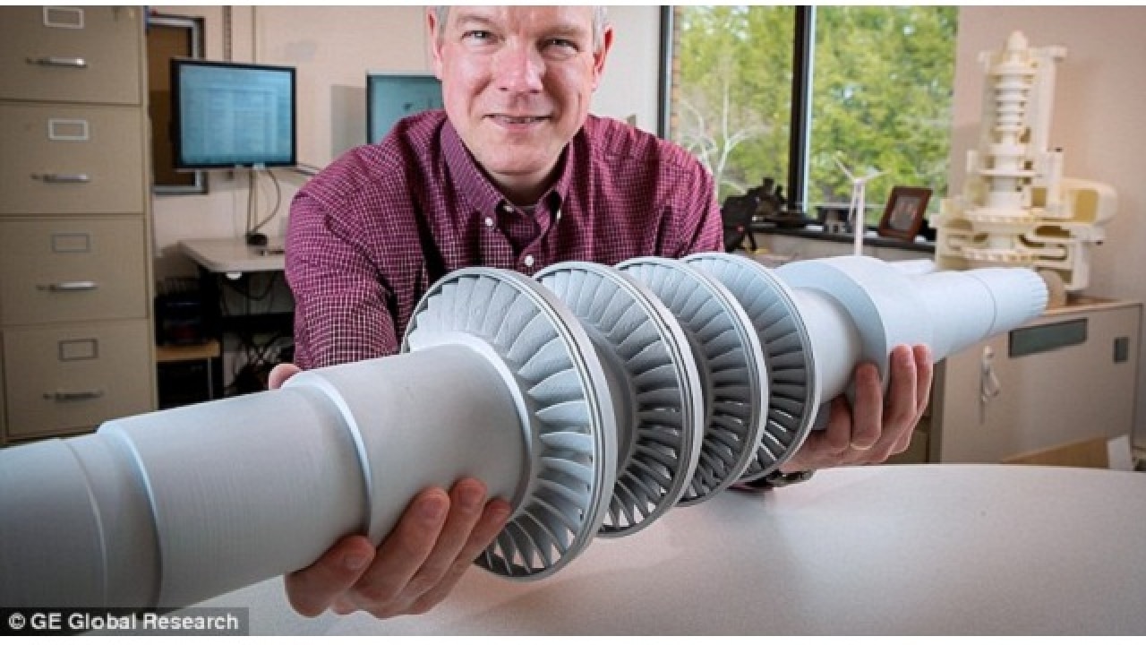 3D-printed turbine can power 10,000 homes using carbon dioxide