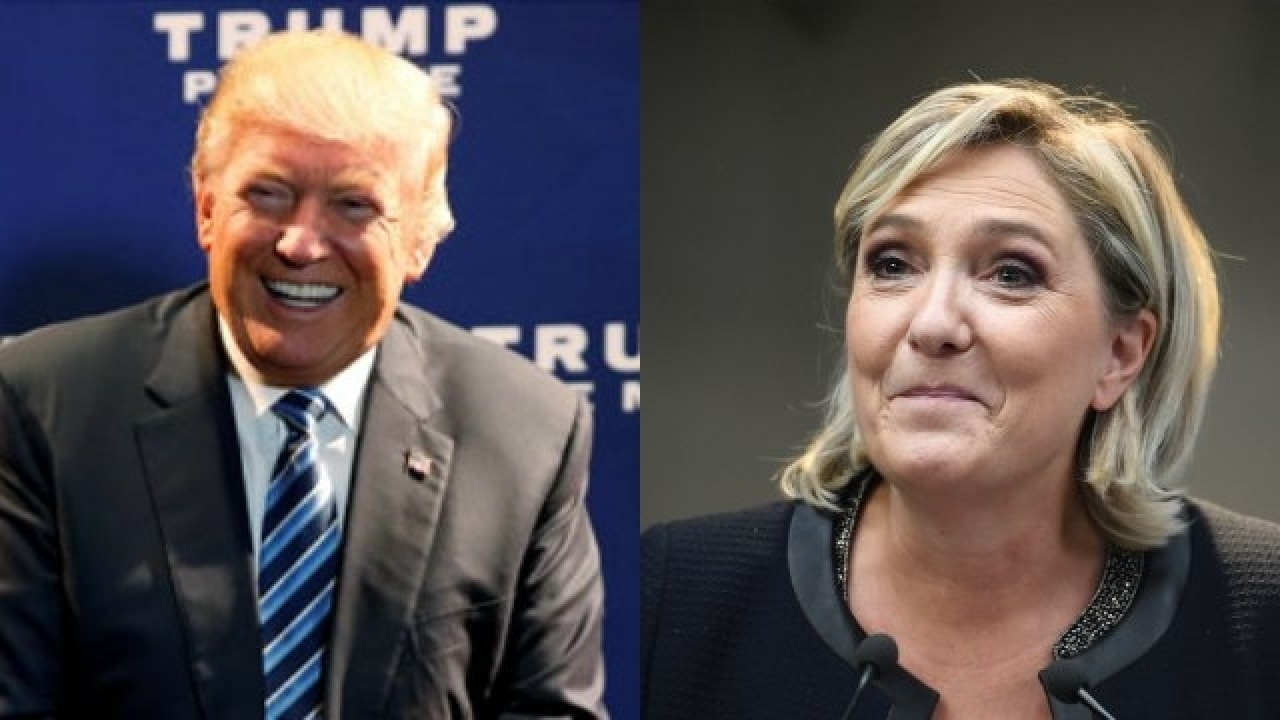 French Far-right Leader Marine Le Pen Hopes For Trump-like Win