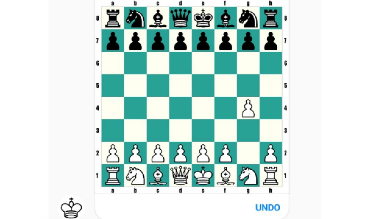 Facebook Messenger has an easter egg that lets you play chess against a  friend
