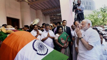 Huge void in Indian politics: PM Narendra Modi