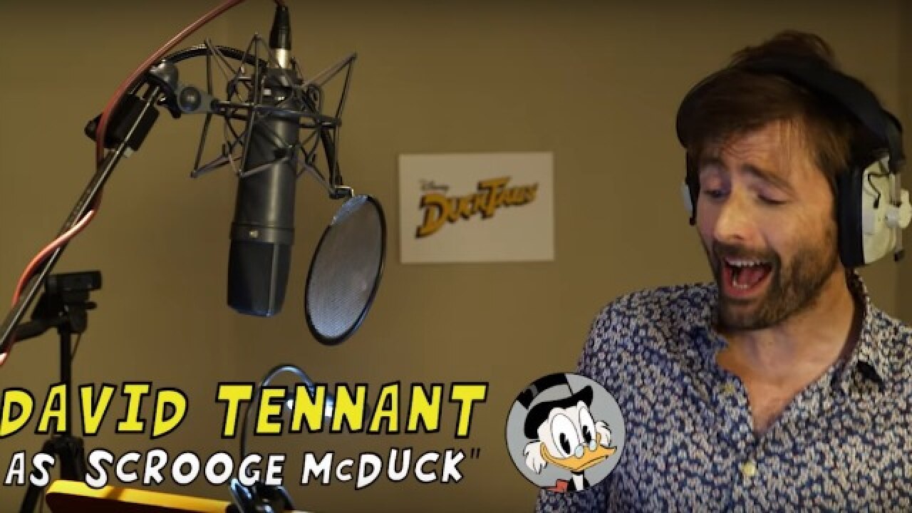 Doctor Who Star David Tennant To Voice Scrooge Mcduck In New Ducktales