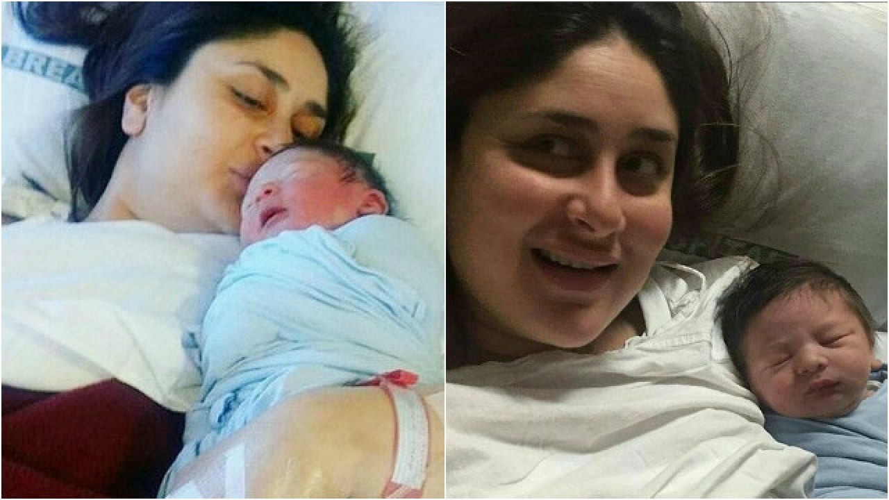 Which of these is REAL picture of Kareena Kapoor and Saif Ali Khan's newborn  baby Taimur?
