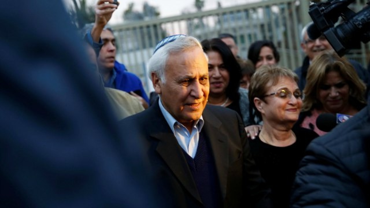 Former Israeli President Moshe Katsav released from jail
