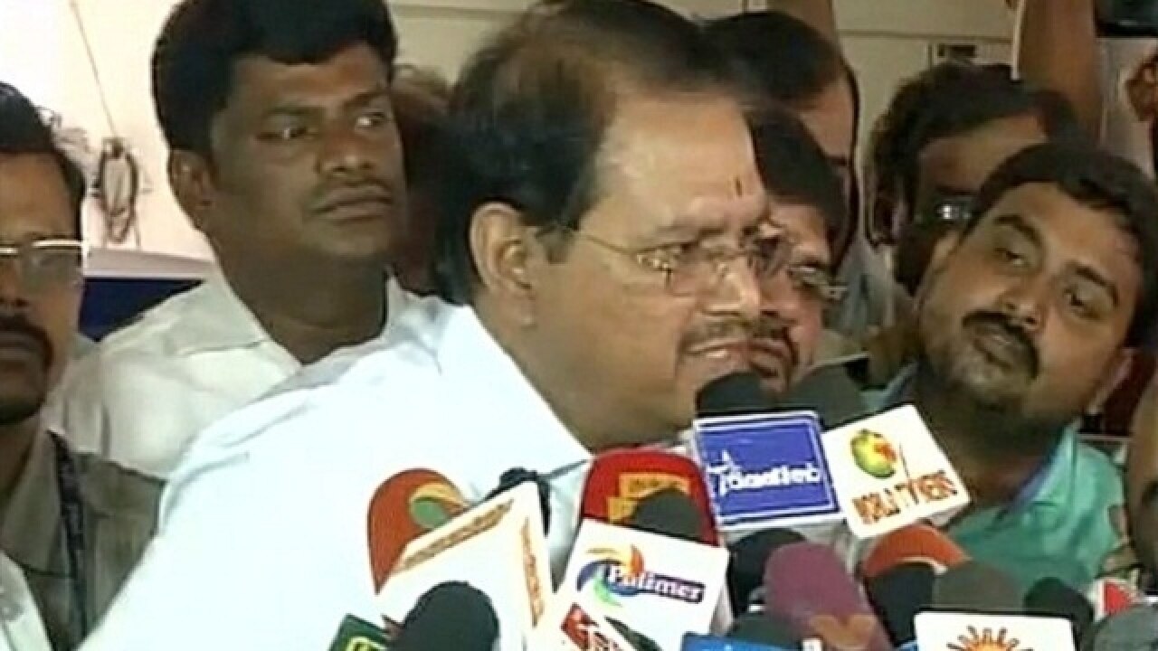 Tamil Nadu: CM should respond to Rama Mohana Rao's claim that he is ...