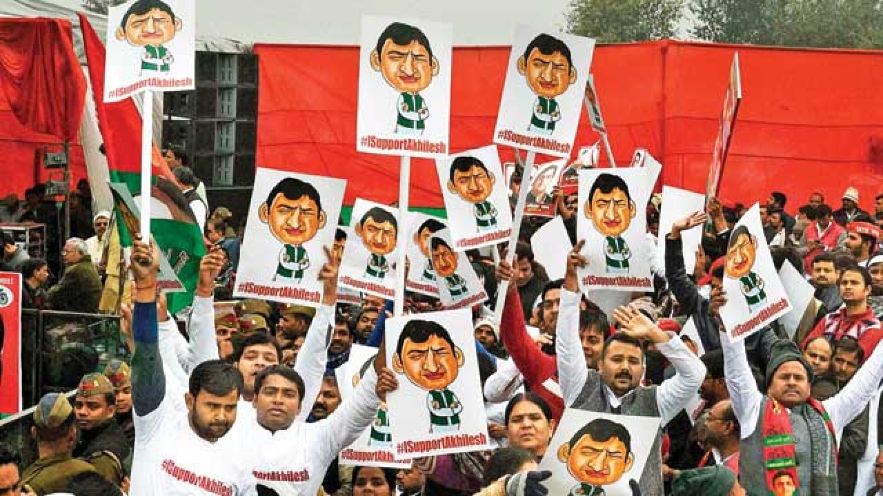 Yadav vs Yadav: Akhilesh shows dad Mulayam who is coup master